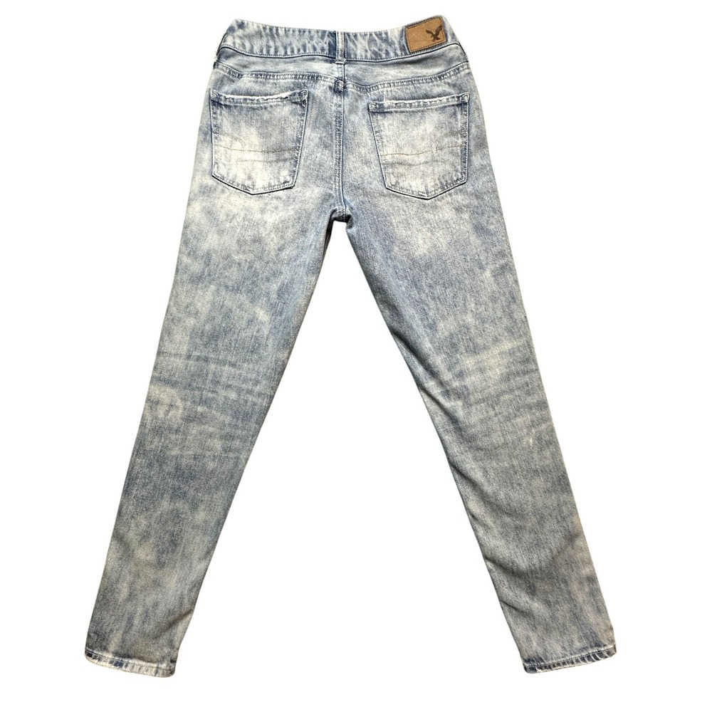 American Eagle Outfitters Jeans Womens 4 Light Wash Tomgirl Boyfriend Cotton